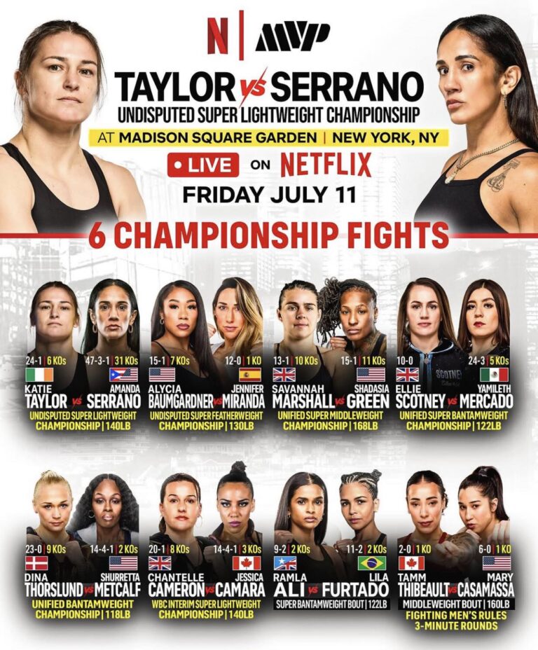 All-Female Card - July 11, 2025