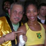 Alicia Ashley and her Trainer Hector